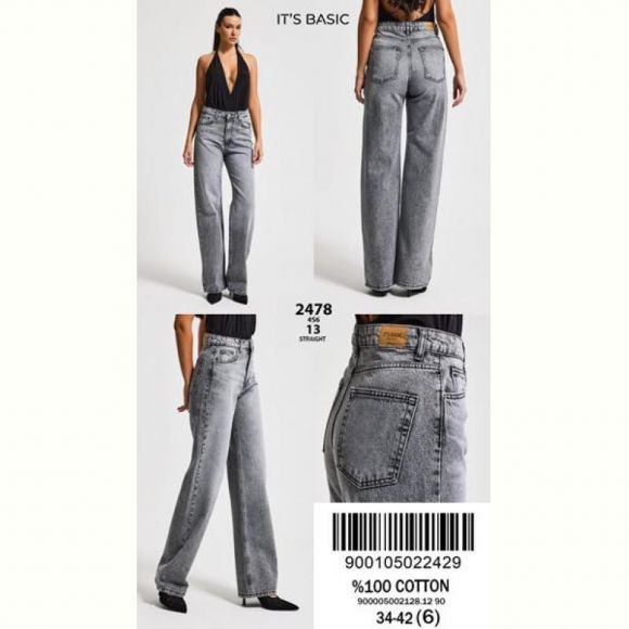 Джинсы Maxim Jeans 2478 grey