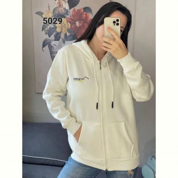 Кофта спорт FSN 5029 white