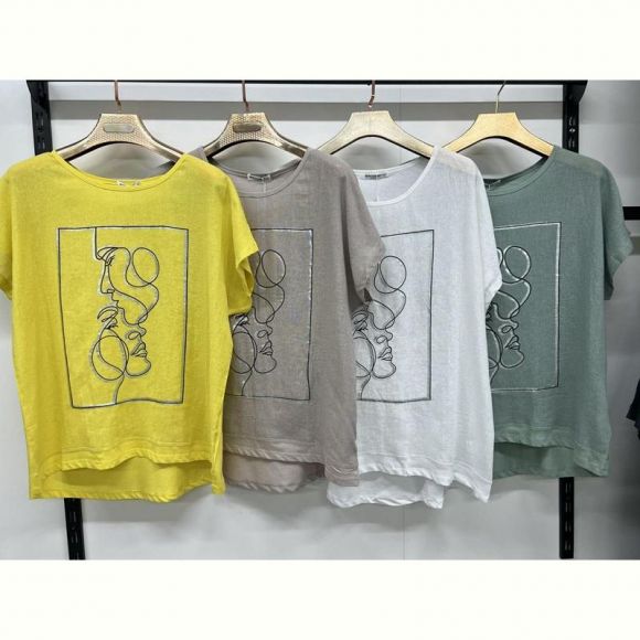 Футболка Estima 9547 yellow Футболка Estima 9547 yellow