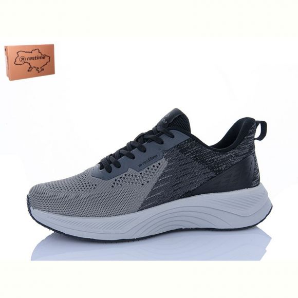 Кроссовки Restime EML26729 d.grey Кроссовки Restime EML26729 d.grey