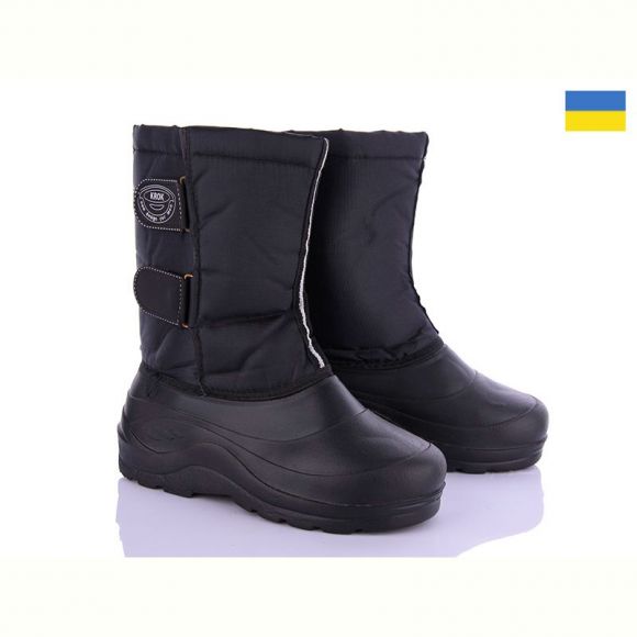 Сапоги Krok Крок М14 черный чулок съемный Сапоги Krok Крок М14 черный чулок съемный