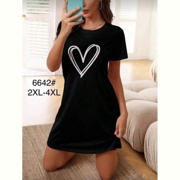 Ночнушка Anion 6642 black