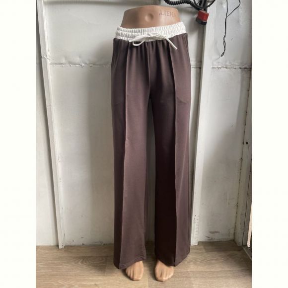 Штаны спорт Sport style 10054 brown
