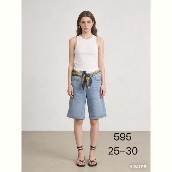 Шорты NewJeans 595 l.blue