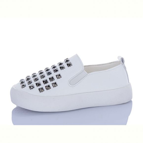 Слипоны JIBUKANG A02-729 white