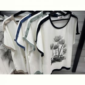 Футболка Aidin-шик шок 45 white-black Футболка Aidin-шик шок 45 white-black