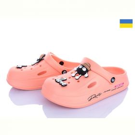Кроксы Olimp 108 персиковий Кроксы Olimp 108 персиковий