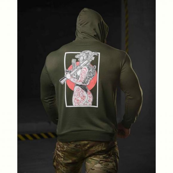 Худи Madoka 710 khaki Худи Madoka 710 khaki