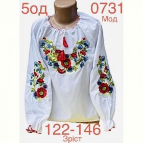 Вышиванка Надийка ND880-0731 white