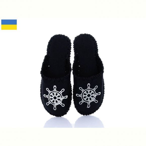 Тапочки Vends 329M чорний
