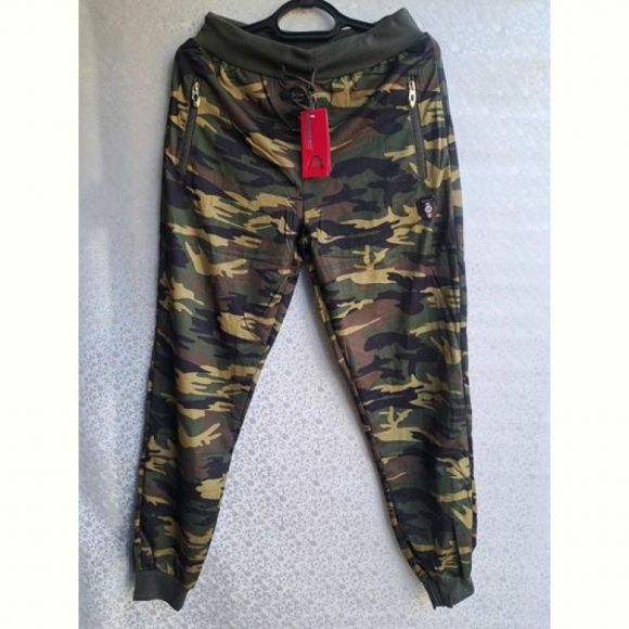 Штаны спорт Giang 612 khaki-yellow Штаны спорт Giang 612 khaki-yellow