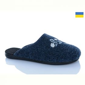 Тапочки Klerotex Капці квітка сірий