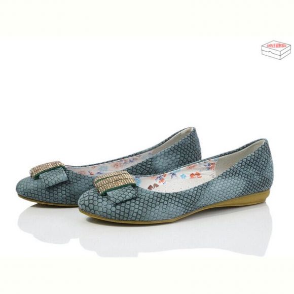 Балетки Demur 3861 green Балетки Demur 3861 green