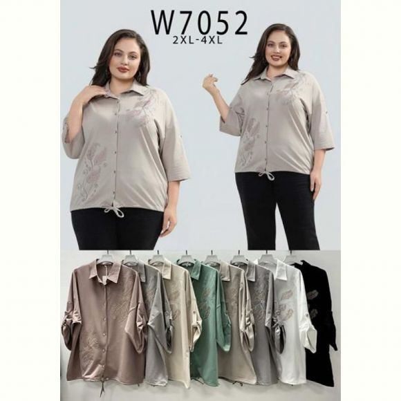 Рубашка Estima W7052 mix