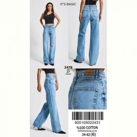 Джинсы Maxim Jeans 2478-27 l.blue