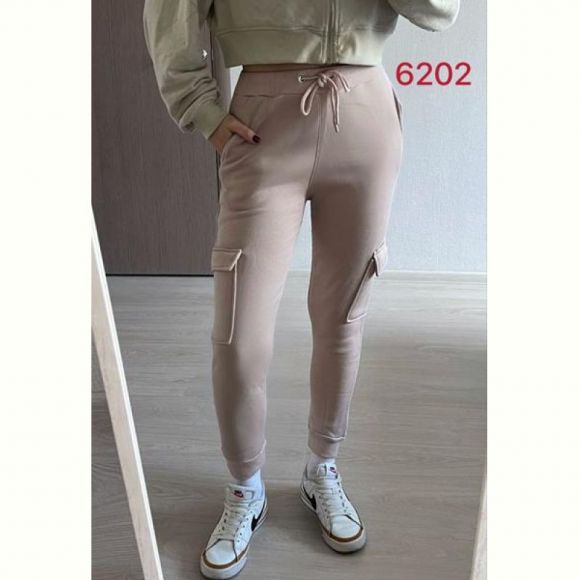 Штаны спорт FSN 6202 beige Штаны спорт FSN 6202 beige