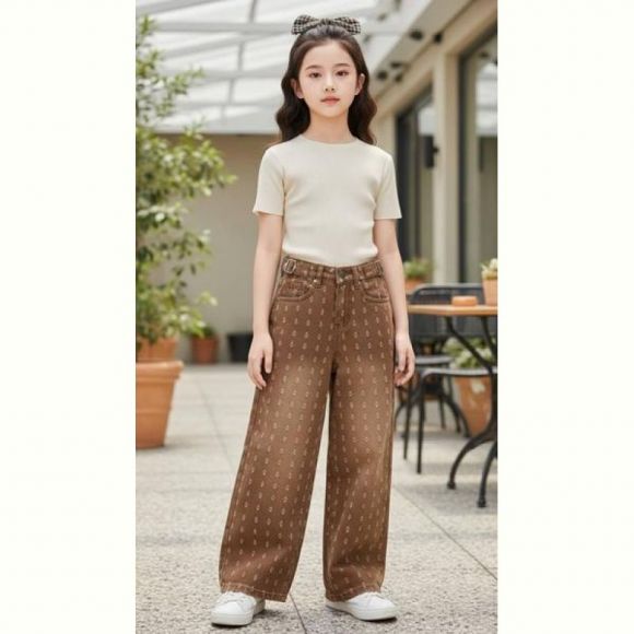 Джинсы Delfinka 01 brown Джинсы Delfinka 01 brown