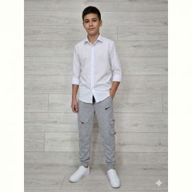Штаны спорт MMZ M060 l.grey Штаны спорт MMZ M060 l.grey