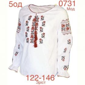 Вышиванка Надийка ND878-0731 white