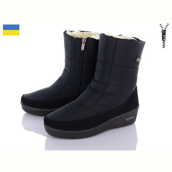 Дутики Paolla 3010 чорний Дутики Paolla 3010 чорний