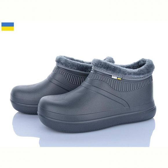 Галоши Golden Lion 7004 т.сірий
