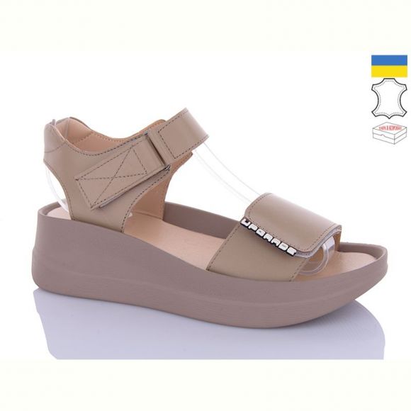 Босоножки Sali 1706-2 капучино кап-п.