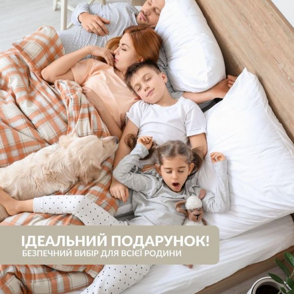 Подушка с наволочкой 40х140 см ортопедическая IDEIA  для отдыха и сна с молнией антиаллергенная