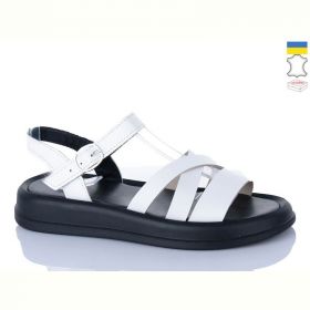 Босоножки Sali 2503 білий чор-п. Босоножки Sali 2503 білий чор-п.