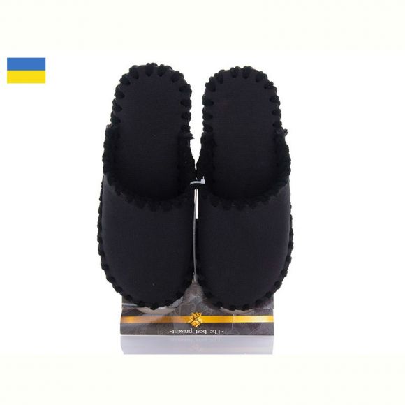 Тапочки Vends 21-308 чорний Тапочки Vends 21-308 чорний