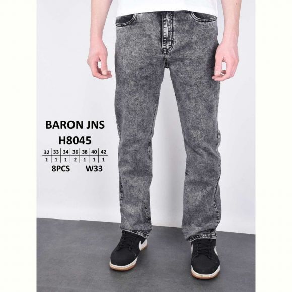 Джинсы God Baron H8045 grey