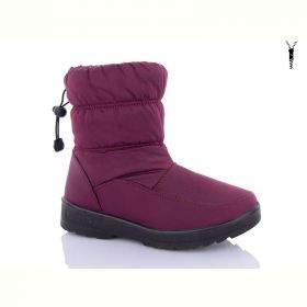 Дутики QQ Панда D21R141 wine Дутики QQ Панда D21R141 wine