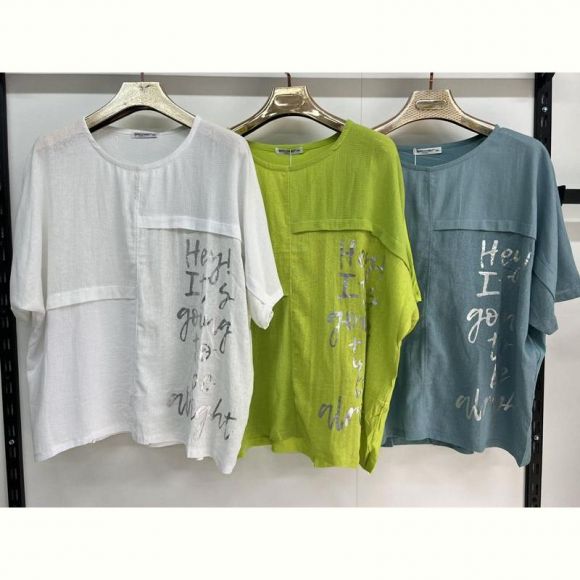 Футболка Estima 9569 l.green Футболка Estima 9569 l.green