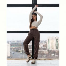 Штаны спорт AZNA Б314 brown