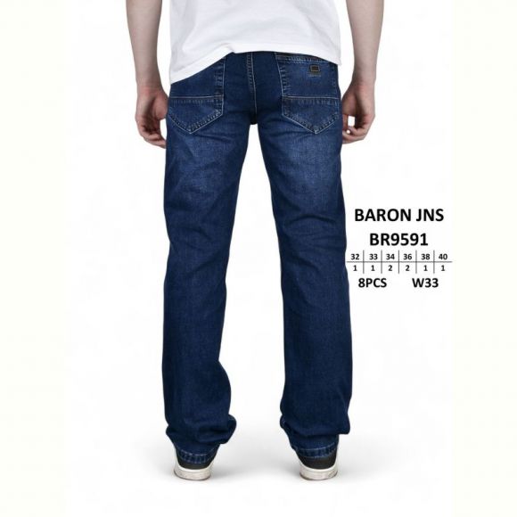 Джинсы God Baron BR9591 blue