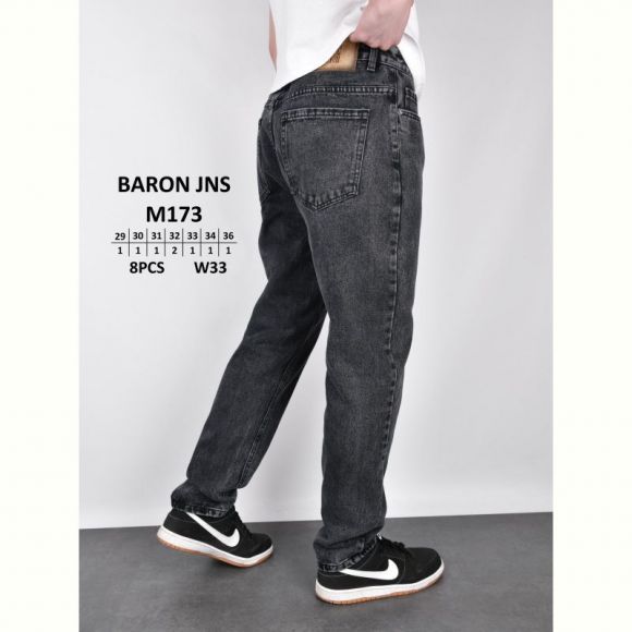 Джинсы God Baron M173 black Джинсы God Baron M173 black