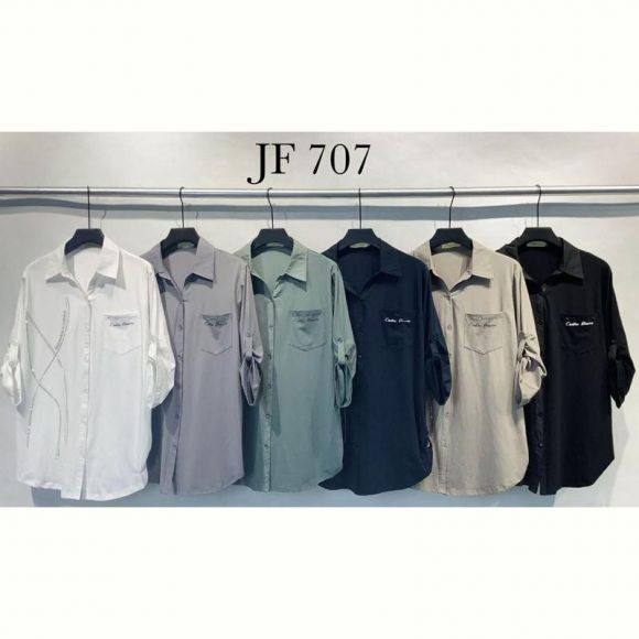 Рубашка Immei JF707 black
