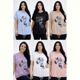 Футболка LeVisha 26019 l.blue Футболка LeVisha 26019 l.blue