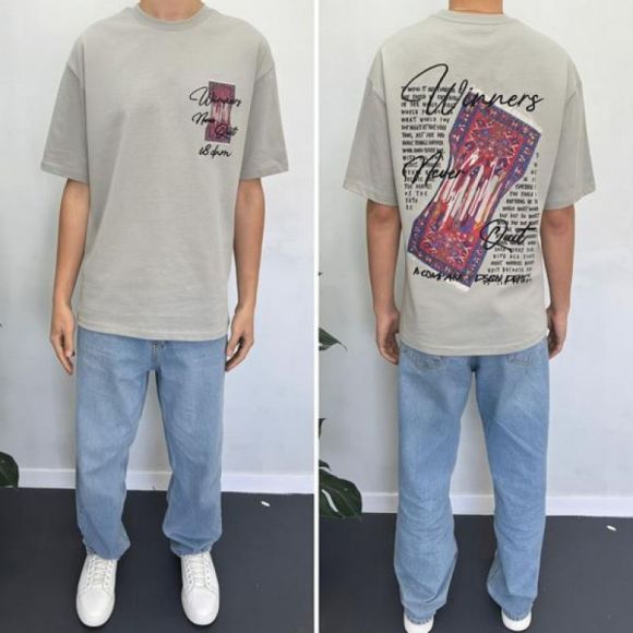 Футболка i8denim 90579 grey