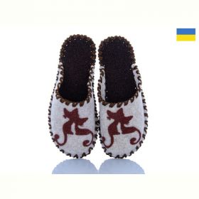 Тапочки Vends 217W молочний