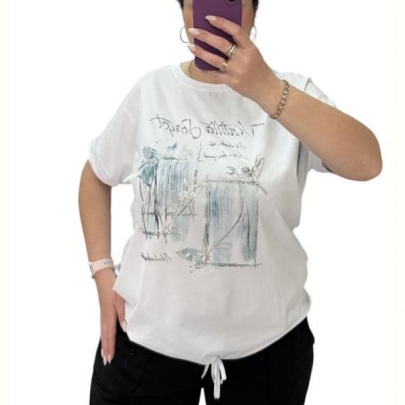 Футболка LeVisha 25037 white