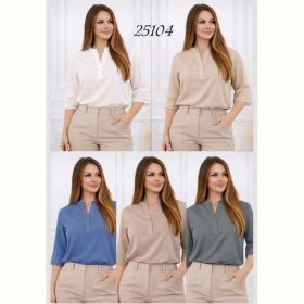 Блузка Elena&Vika 26104 white Блузка Elena&Vika 26104 white