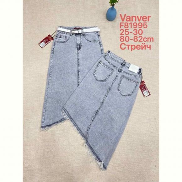 Юбка Vanver F81995 l.grey Юбка Vanver F81995 l.grey
