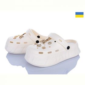 Кроксы Golden Lion 156-3 шампань