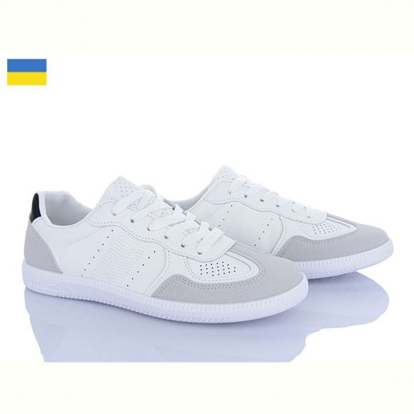 Кроссовки Gipanis Гіпаніс Ж717 білий-чорний