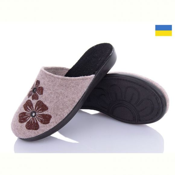 Тапочки Klerotex 122-12 бежевий