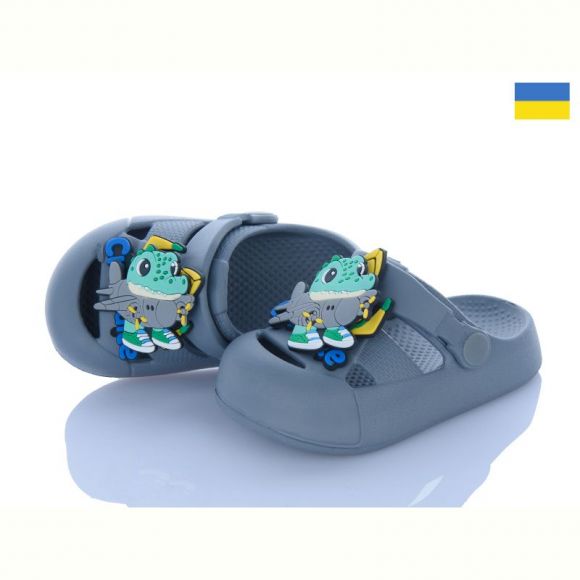 Кроксы Golden Lion 336 сірий Кроксы Golden Lion 336 сірий