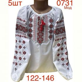 Вышиванка Надийка ND875-0731 white