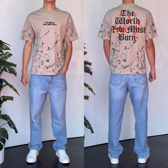Футболка i8denim 2197 beige Футболка i8denim 2197 beige