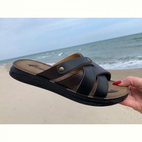 Шлепанцы Malibu 6117 brown Шлепанцы Malibu 6117 brown
