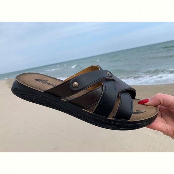 Шлепанцы Malibu 6117 brown